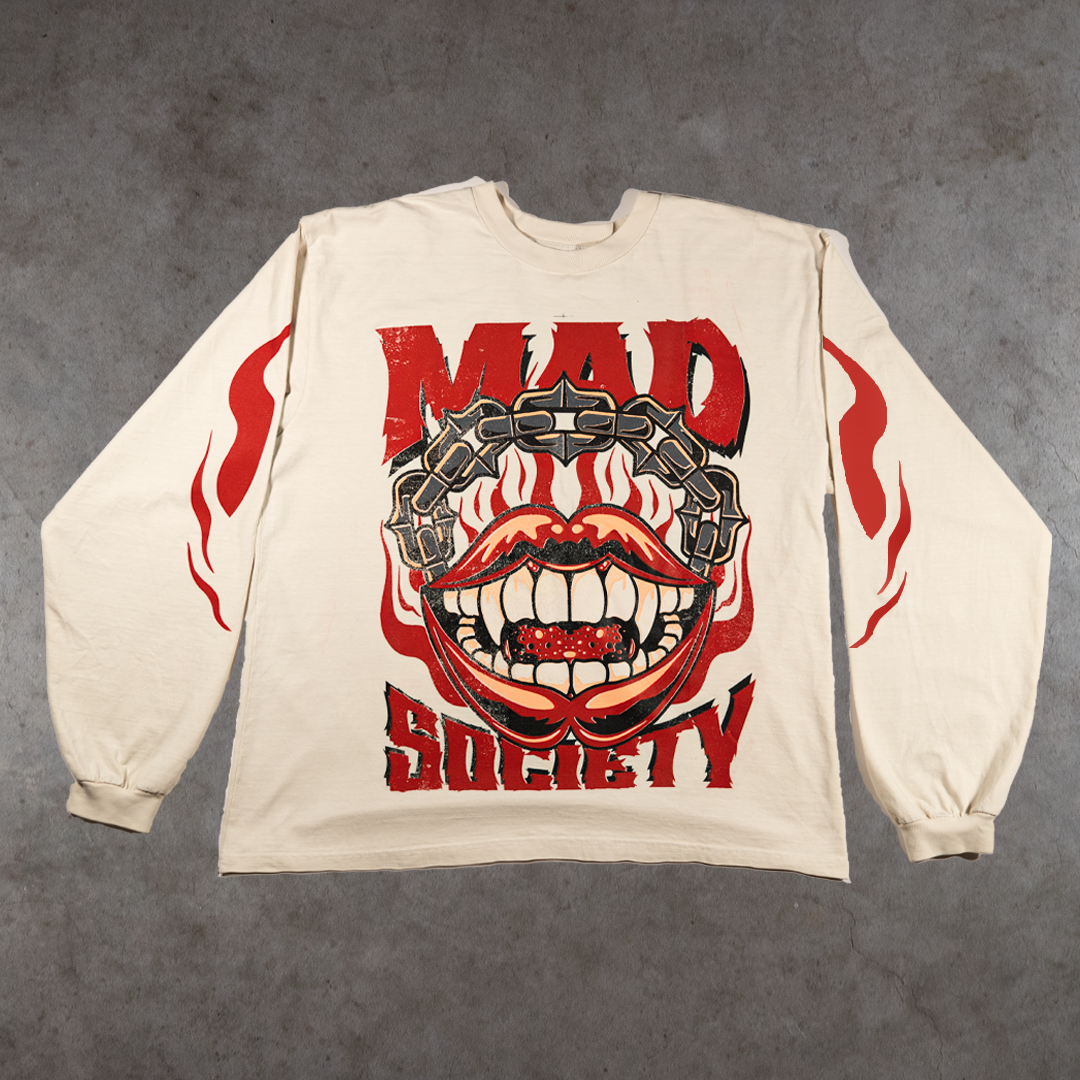 MAD MOUTH LONG SLEEVE